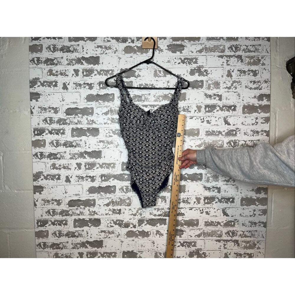 Nip tuck swim | navy blue patterns one piece swim suit - Picture 11 of 13